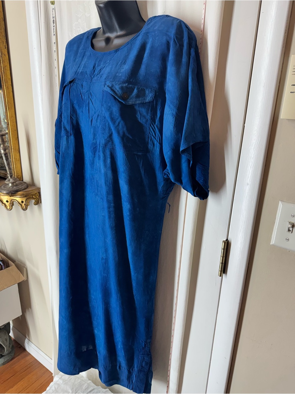 Vintage Warren Z Silk Dress - Picture 2 of 10